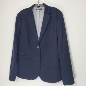 Eddie Bauer Navy Wool Blazer, Size 14T